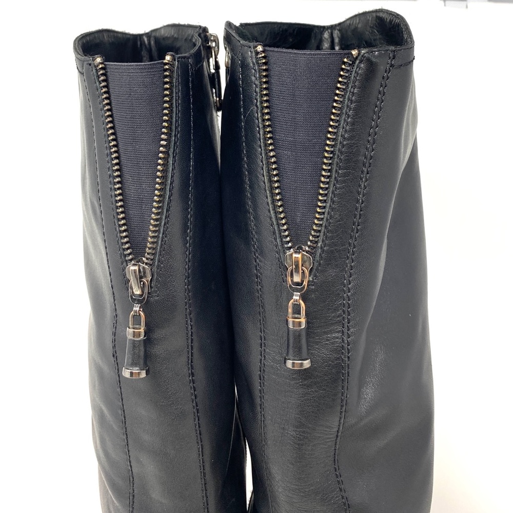 🌸 SALE 🌸 ELCHE Woman’s Leather Boot Black Size EUR 39, US 9 - Picture 10 of 11